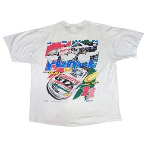 Vintage 2001 y2k John Force The Run For Another 1 Racing Tee